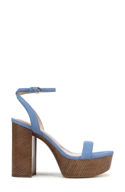 Favorite Daughter Ruby Ankle Strap Platform Sandal In Blue