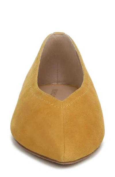 Veronica Beard Bancroft Pointed Toe Flat In Brown