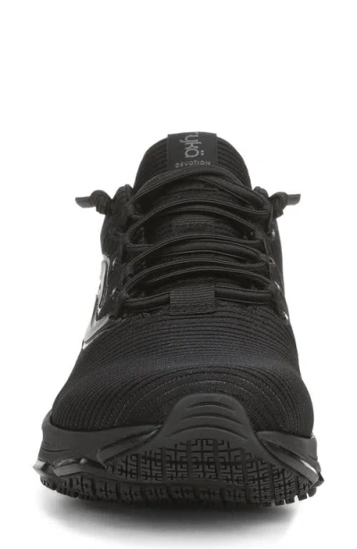 Ryka Devotion Ez Slipon Sneaker In Black