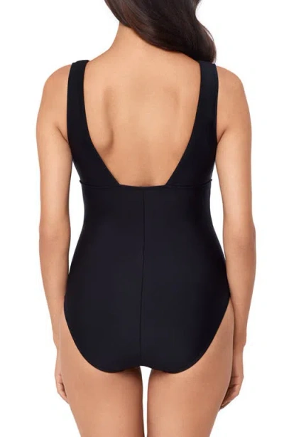 Magicsuit Solid Wallis One Piece Swimsuit In Multi