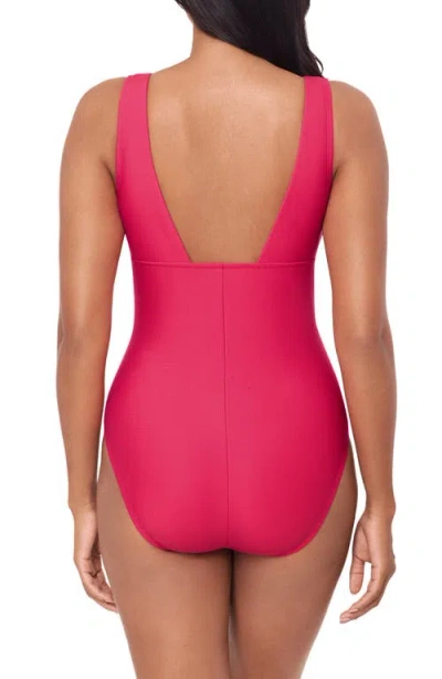 Magicsuit Solid Wallis One Piece Swimsuit In Multi