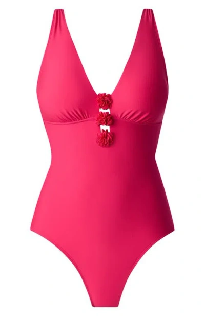 Magicsuit Solid Wallis One Piece Swimsuit In Multi