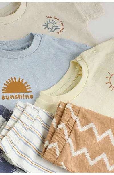 Next Cotton T-shirts & Shorts Assorted 6-pack In Multi