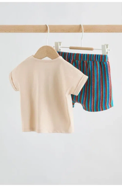 Next Chilli Appliqué T-shirt & Shorts Set In Multi