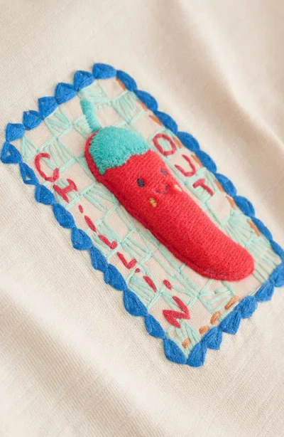 Next Chilli Appliqué T-shirt & Shorts Set In Multi