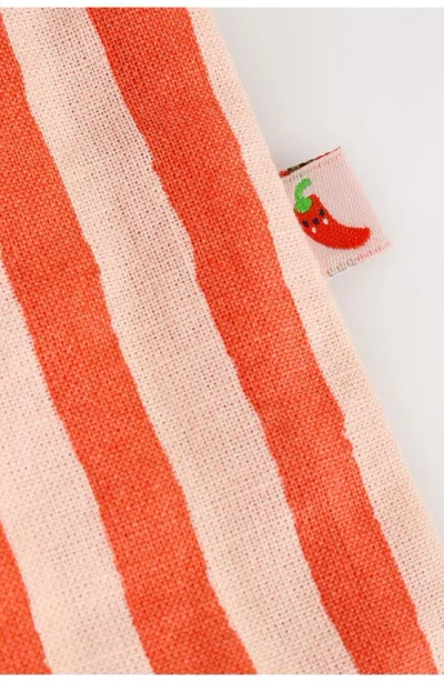 Next Just Chillin' Stripe Romper In Red