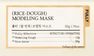 Fully Rice Dough Modeling Mask In Multi