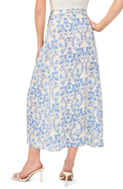 Cece A-line Maxi Skirt In Multi