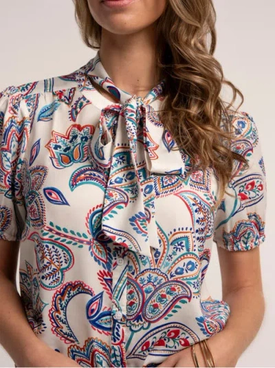Brakeburn Chae Blouse In Multi