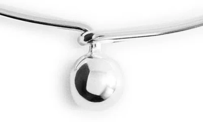 Mango Circular Collar Necklace In Silver