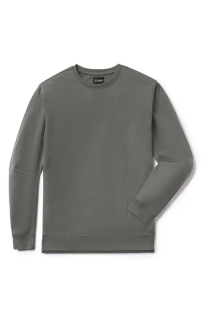 Cuts Hyperloop Split Hem Sweatshirt In Gray