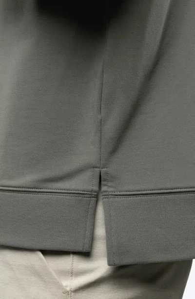 Cuts Hyperloop Split Hem Sweatshirt In Gray
