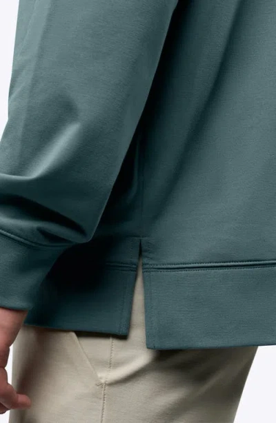 Cuts Hyperloop Split Hem Sweatshirt In Blue