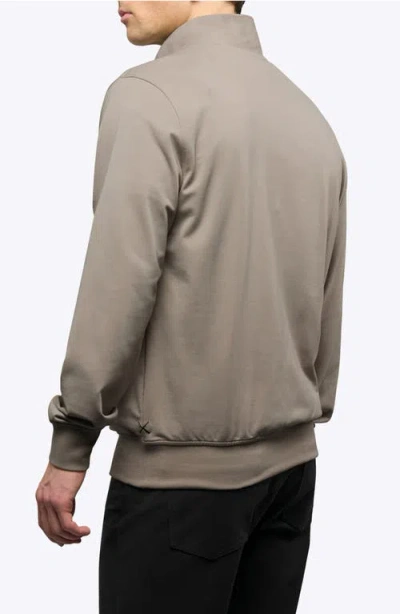 Cuts Hyperloop Quarter Zip In Brown