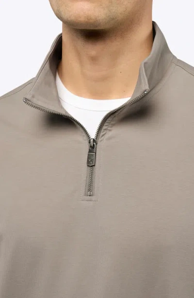 Cuts Hyperloop Quarter Zip In Brown