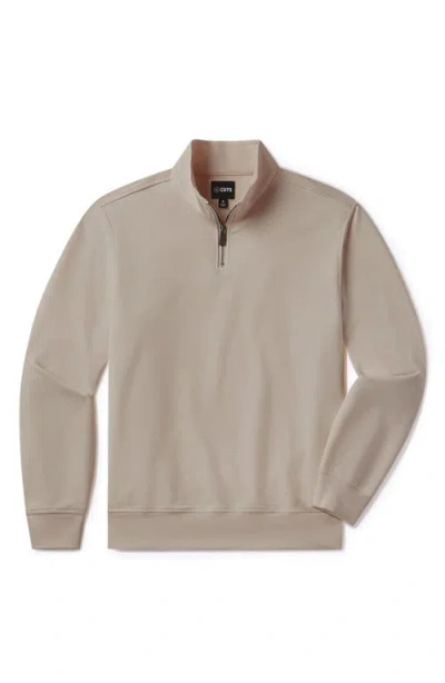 Cuts Hyperloop Quarter Zip In Brown