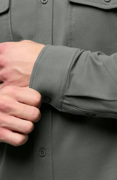 Cuts Hyperloop Overshirt In Gray