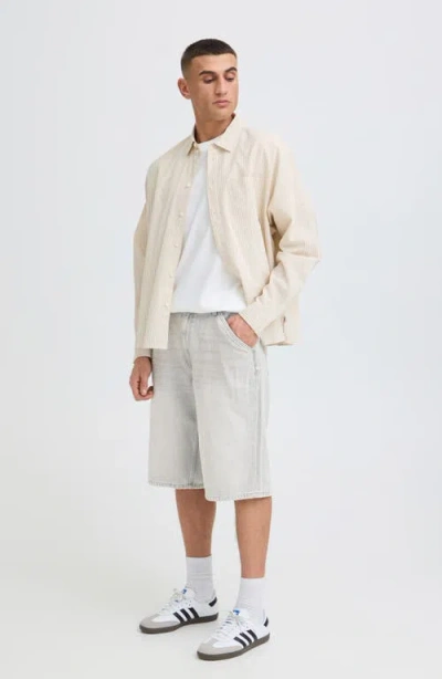 Solid ! Tommy Jean Shorts In Gray