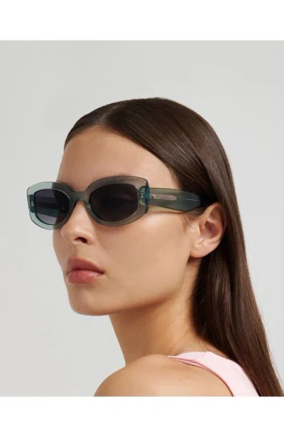 Kate Spade New York Ailey 53mm Gradient Rectangular Sunglasses In Blue