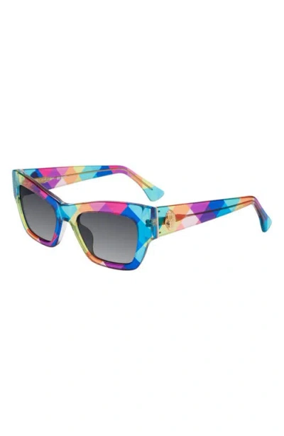 Kurt Geiger London 53mm Rectangular Sunglasses In Multi