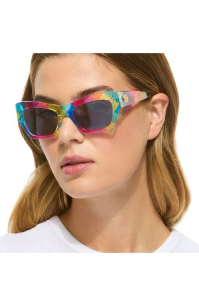 Kurt Geiger London 53mm Rectangular Sunglasses In Multi