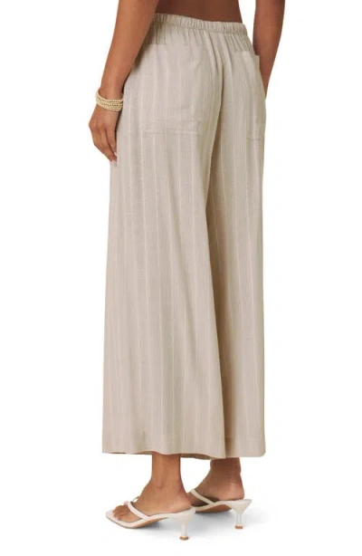 Splendid Bianca Stripe Drawstring Pants In Multi
