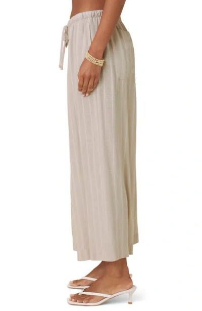 Splendid Bianca Stripe Drawstring Pants In Multi