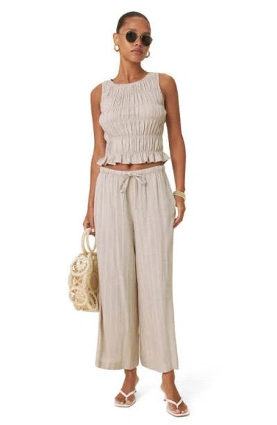 Splendid Bianca Stripe Drawstring Pants In Multi