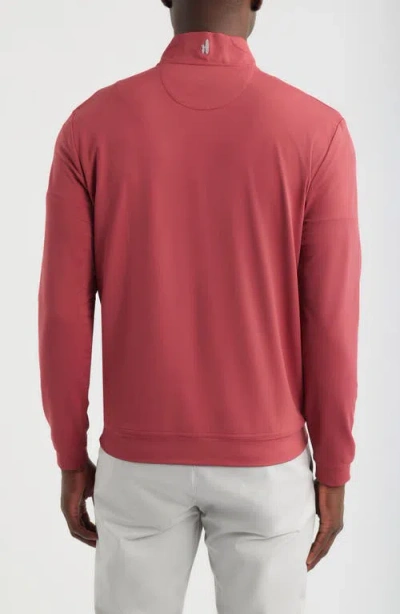 Johnnie-o Motion Performance Quarter Zip Pullover In Blue