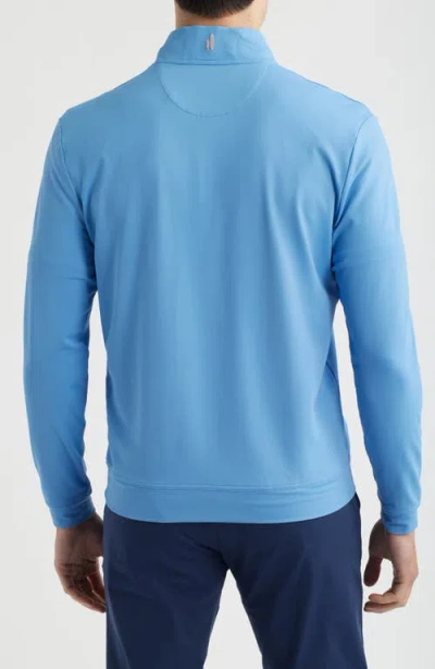 Johnnie-o Motion Performance Quarter Zip Pullover In Blue