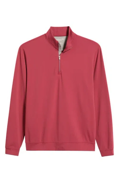 Johnnie-o Motion Performance Quarter Zip Pullover In Blue