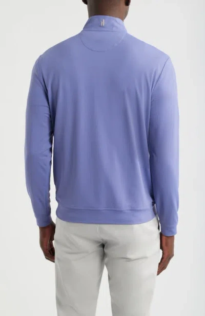 Johnnie-o Motion Performance Quarter Zip Pullover In Blue