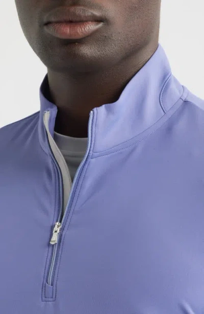 Johnnie-o Motion Performance Quarter Zip Pullover In Blue