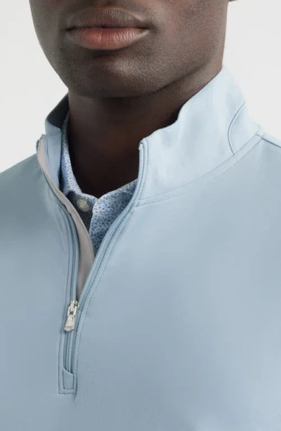 Johnnie-o Motion Performance Quarter Zip Pullover In Blue