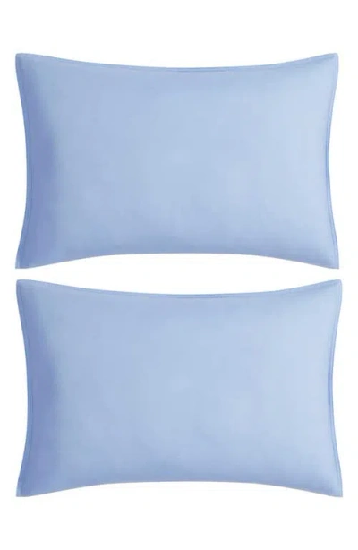 Tommy Hilfiger Core Solid Comforter & Shams Set In Blue