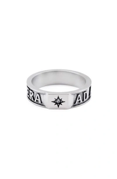 Serge Denimes Silver Prosper Ring In Silver
