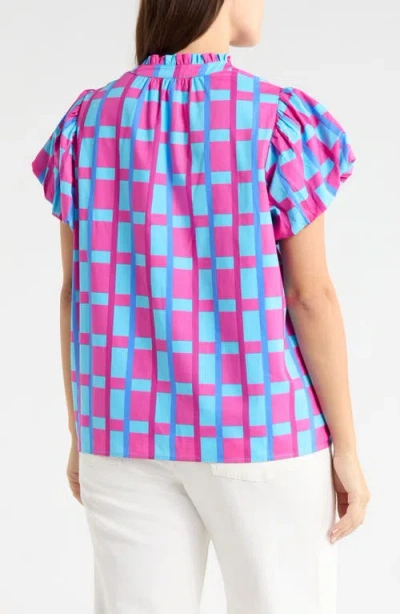 Sugarlips Marvy Checker Top In Multi