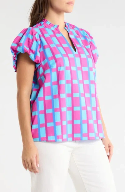 Sugarlips Marvy Checker Top In Multi