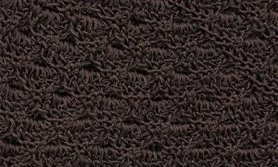 Mango Knit Beanie Hat In Brown