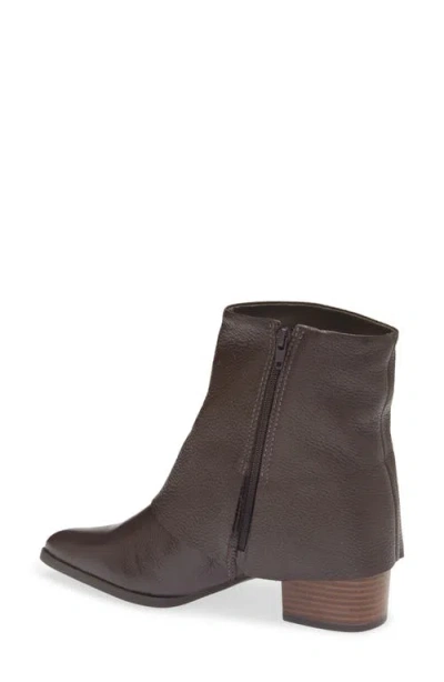 Bottero Foldover Bootie In Brown