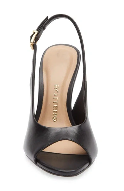 Bottero Slingback Sandal In Black