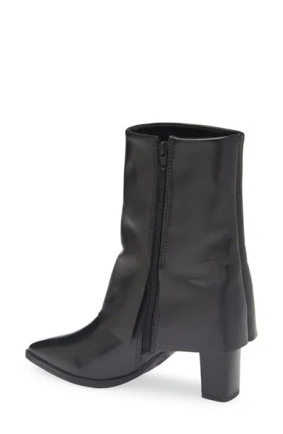 Bottero Foldover Bootie In Black