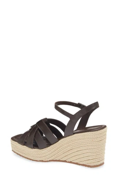 Bottero Wedge Sandal In Black