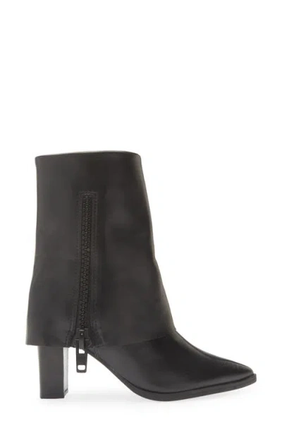 Bottero Foldover Bootie In Black