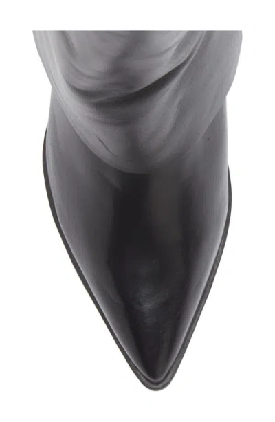 Bottero Foldover Bootie In Black