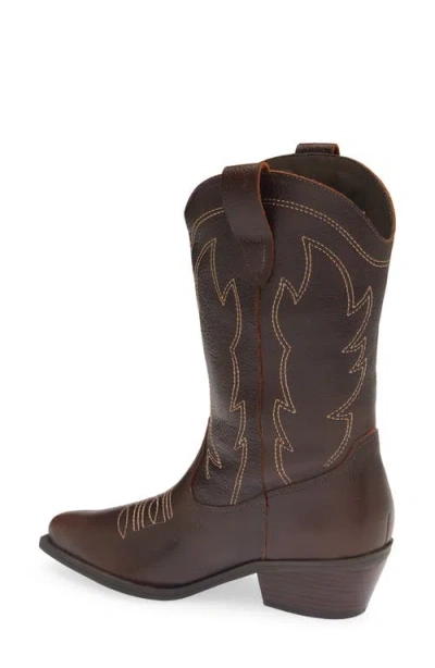 Bottero Cowboy Boot In Brown