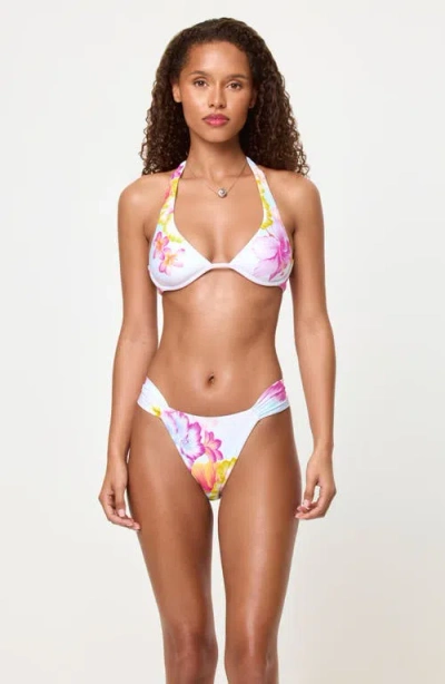 L*space Lspace Dolce Bitsy Bikini Bottoms In White