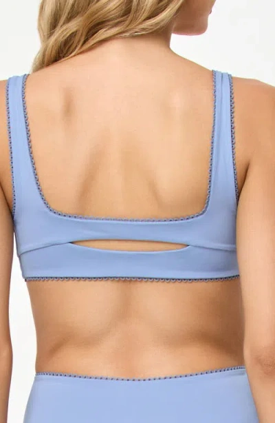 L*space Lspace Effie Bikini Top In Blue
