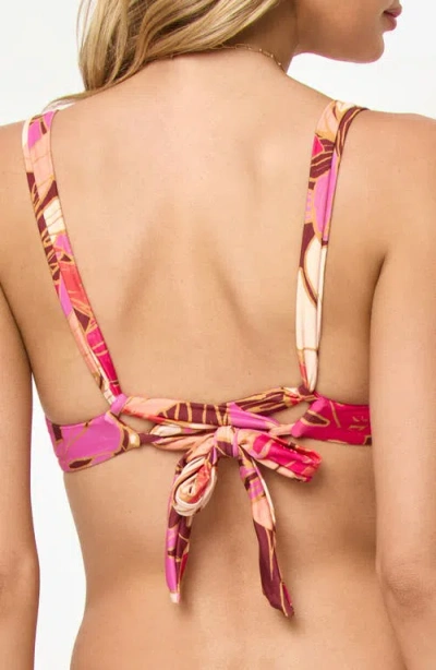 L*space Lspace Mako Underwire Bikini Top In Multi
