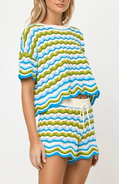 L*space Lspace Sun Chaser Stripe Top In Multi
